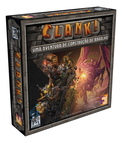 Clank! Uma Aventura De Construção De Baralho Jogo Tabuleiro