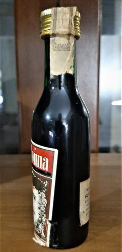 Botellita Miniatura Vermouth Riccardonna Italia Cerrada 1970 (Usado)