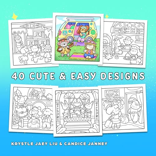 Cozy Eras: Lindo Libro Para Colorear Para Adultos Y Adolesce