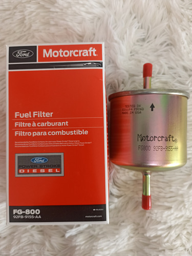 Filtro De Gasolina Motorcraft Fiesta Balita, Ford Bronco Fka