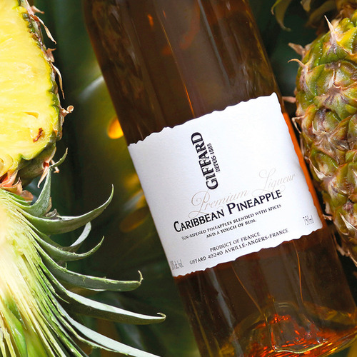 Pack De 6 Licor Giffard Caribbean Pineapple 700 Ml