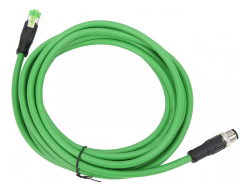 Para Cable Ethernet Industrial M12 A Rj45 Ip67 Impermeable