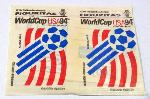 Figuritas Mundial Usa 94 Sobre Cerrado Upper Deck 