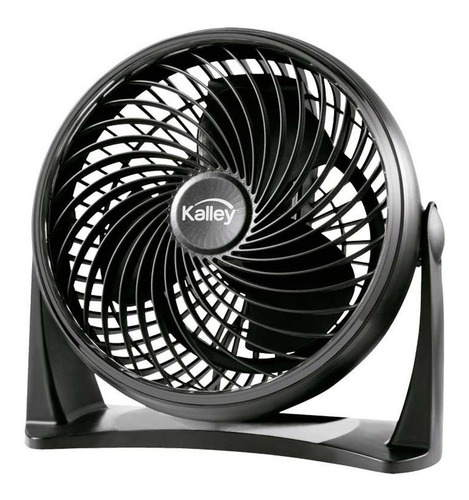 Imagen 2 de 3 de Ventilador de mesa y pared Kalley K-VM8N02 negro con 3 aspas de polipropileno, 7" de diámetro 110 V