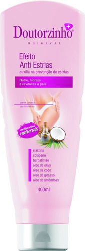 Creme Hidratante Doutorzinho Efeito Anti Estrias 400 Ml