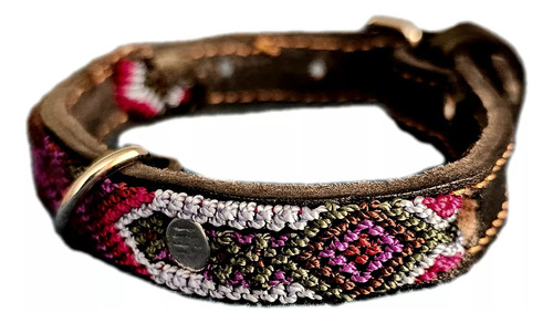 Collar Para Perro / Gato Artesanal Macramé A Mano Chico