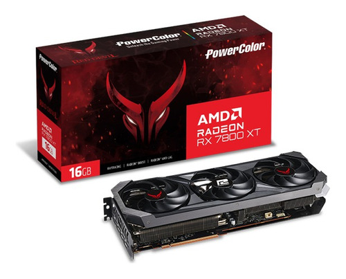 Powercolor Red Devil Amd Radeon Rx 7800 Xt 16g-e/oc Gddr6