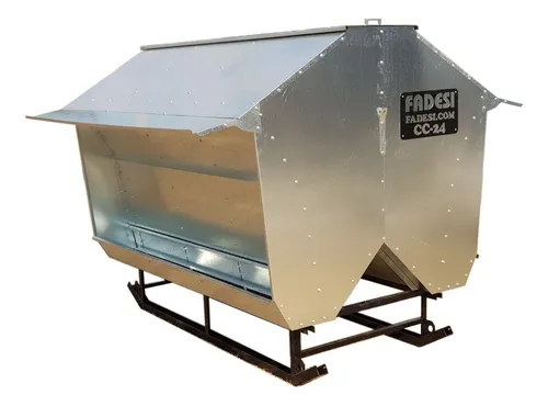 Comedero Autoconsumo Feedlot Creep Feeding Vacuno 3 Ton