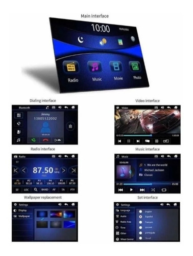 Radio Pantalla Tactil Bluetooth Byd S6 Glxi