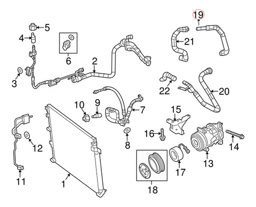 Cople Calefaccion Para Jeep Cherokee 2.4l 2017
