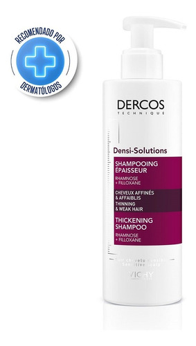 Shampoo Vichy Dercos Thechnique Densi-Solutions en dosificador de 250mL por 1 unidad