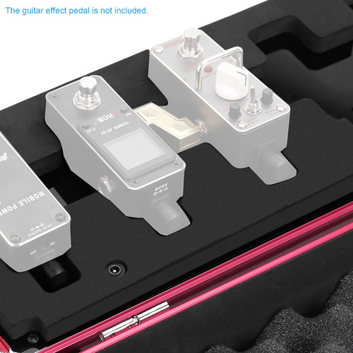 Imagen 5 de 6 de Caja De Pedales De Efectos Estuche Para Guitarra Aroma Efect