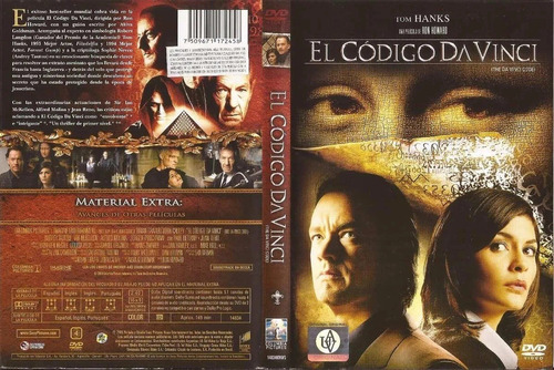 El Codigo Da Vinci Dvd Tom Hanks Audrey Tautou Jean Reno