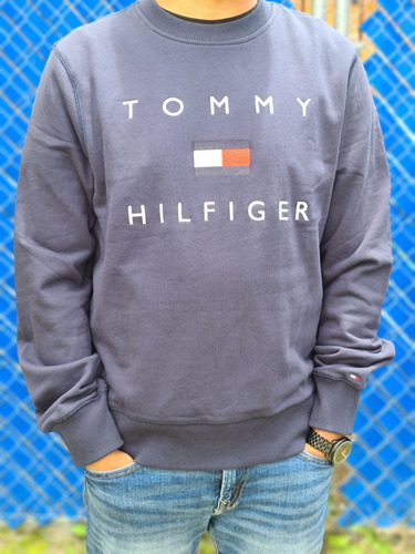 Sudadera Tommy Hilfiger Original Talla Mediana