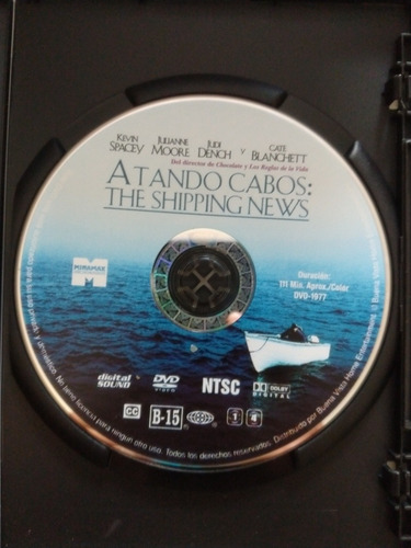 Dvd Atando Cabos The Shipping News Kevin Spacey Y (Usado)