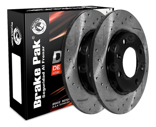 Discos De Freno Brake Pak  Para Citroen Saxo