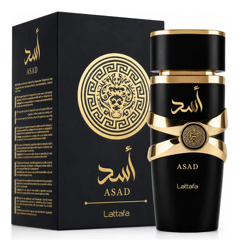 Perfume Árabe Lattafa Asad Masculino Fragrância Amadeirada 100ml
