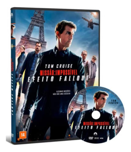 Dvd Missão Impossível - Efeito Fallout (2018)