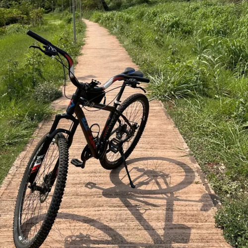 Guidão P/ Bike Mtb Alto Mesinha De Alumínio 31.8mm X 770mm