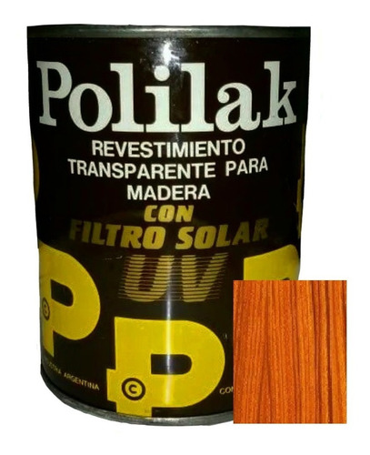 Barniz Polilak Uv Super Marino Brillante Cedro 1 L