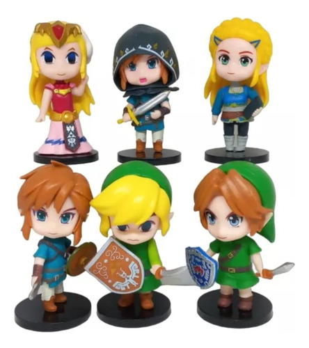 La Leyenda De Zelda Colección Figuras En Bolsa 