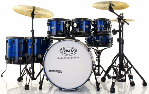 Bateria Rmv Concept X5 Ocean Zebrano 20¨,8¨,10¨,12¨,14¨,16¨ 