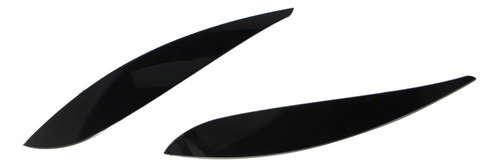 2 Fundas Para Faros Delanteros Con Borde Brillante Para Faro