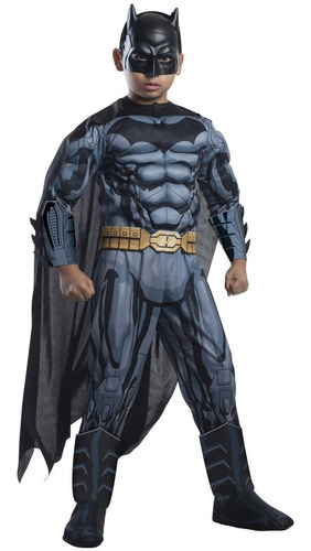 Disfraz De Lujo Para Niño Batman Talla M (8-10) 