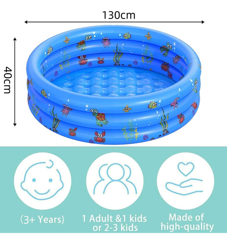 Annthor Alberca Inflable Para Niños Mini Alberca Inflable