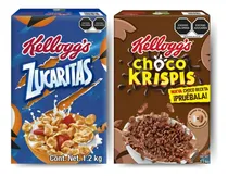 Comprar Combo Kellogg's Zucaritas Y Choco Krispis Total 2.3 Kg