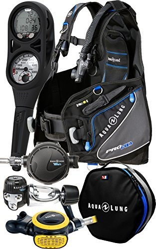 Kit De Buceo - Aqua Lung Pro Hd Bcd I300 Computadora De Buce