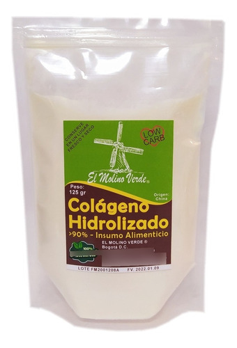 Colágeno Hidrolizado 125gr - g a $184