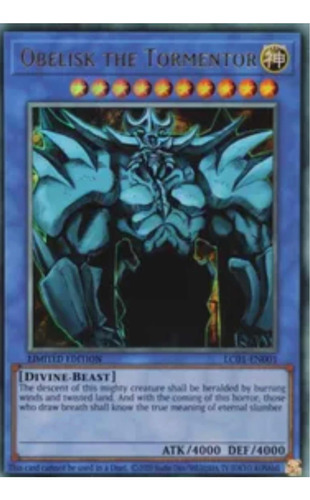 Yugioh! Obelisk The Tormentor