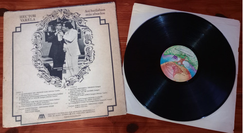 Vinilo Varela Con Falconysoler Así Bailaban Mis Abuelos 1978