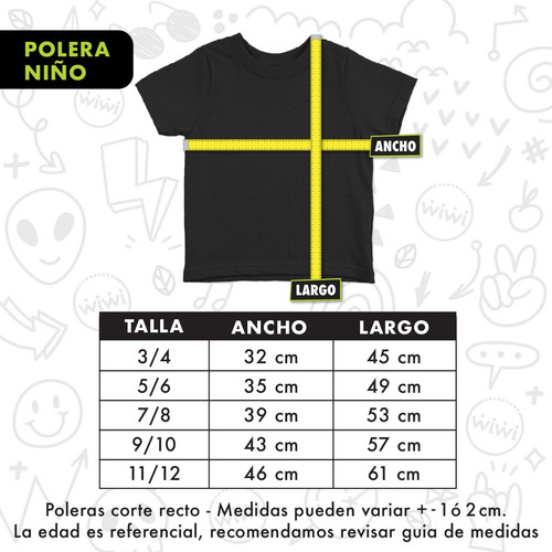 Polera Niños Bluey Familia Asado Fiestas Patrias Algodo Wiwi