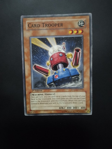 Card Trooper Sdws-en010 Yu Gi Oh! 1st Ed Maxgamessm 