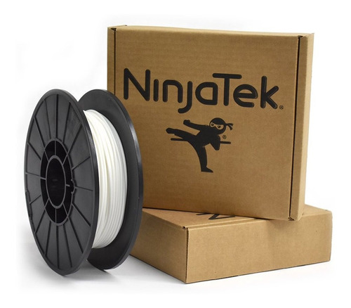 Ninjatek Ninjaflex Tpu Filamento Tpe Kg Nieve Blanco