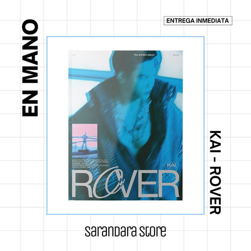 Kai Exo Album Rover Versión Photobook Azul Sellado