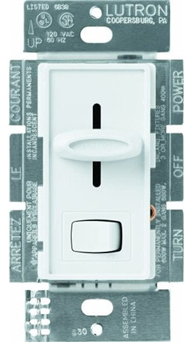 Lutron Electronics Co Sfsqlfwh Skylark Fan Control Blanco