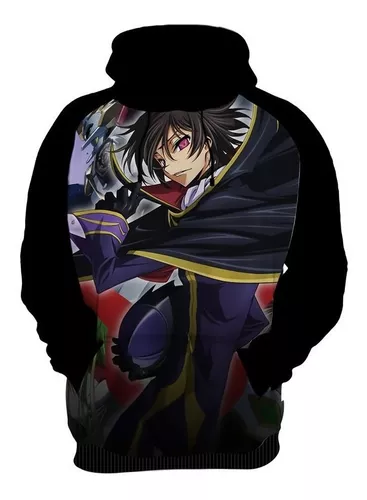 Moletom Casaco Code Geass Rebelion Lelouch C.c Anime Hd 4