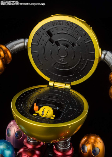 Pac-man Conversión A Métricas Tamashii Nations Chogokin