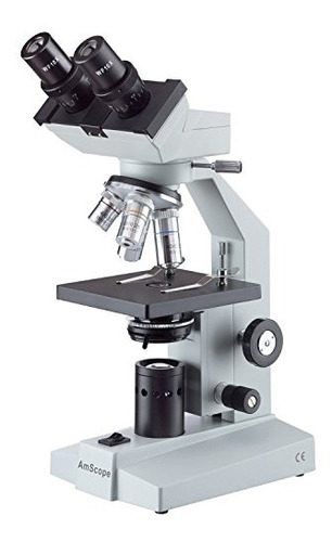 Microscopio Binocular, 40x -2000x Ampliación