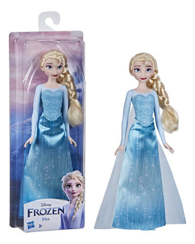 Frozen Disneys Elsa - Muñeca De Moda, Falda, Zapat.