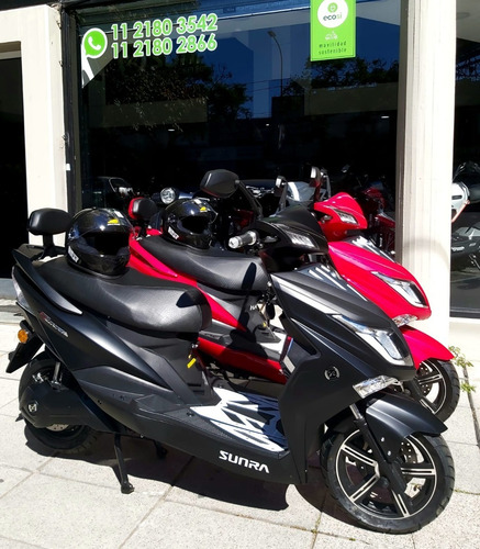 Imagen 7 de 15 de Scooter Sunra Hawk Electrico Promocion Seguro Con Desc. D