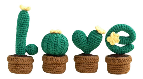 Kit De Crochê Completo Para Decoração De Verde Escuro