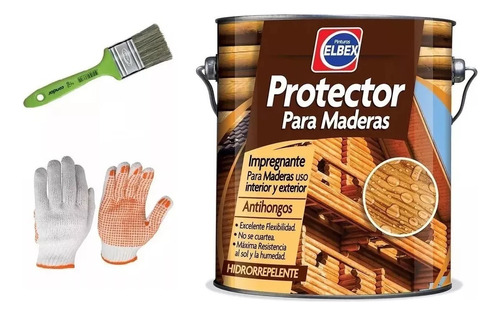 Protector De Maderas Elbex 3.6 Lts. - Roble 