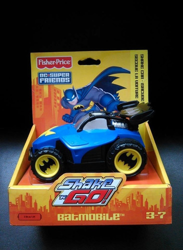 Fisher Price Shake And Go Bat Mobile