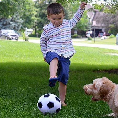 T Play Soccer Plush Fluffy Plush Soccer Ball Pillo