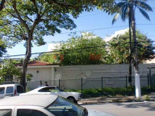Amplo Terreno Plano Com Casa Antiga Na Vila Caminho Do Mar - 1240