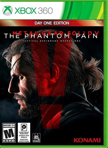 Metal Gear The Phanton Pain Xbox360 Ntsc Fisico
